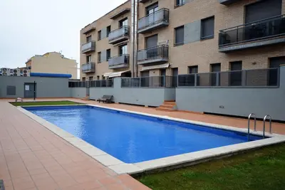 Image de Apt. S Sebastià, B-1 - piscine et jardin communautaires, wifi, clime, grande terrasse, situation centrale.