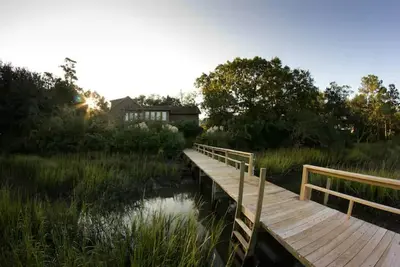 Image de Waterfront house. Pier, kayak, fishing, privacy, nature. Near beaches, boating.