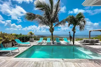 Image de Villa Sea View, 5 min de la plage de Grand Case, piscine privée
