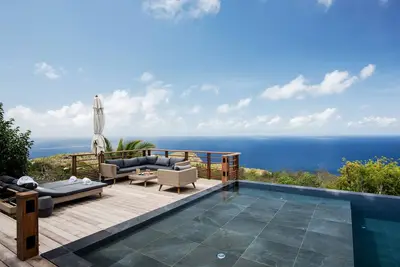 Villa Caro | Ocean View - Located in  Wonderful Gouverneur with Private Pool