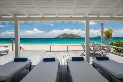 Beach House  | Beach Front - Located in  Tropical Flamands with House Cleaning Included