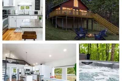 Image de Loft Cabin w, Hot Tub, Fire Pit, Huge Deck & WiFi!