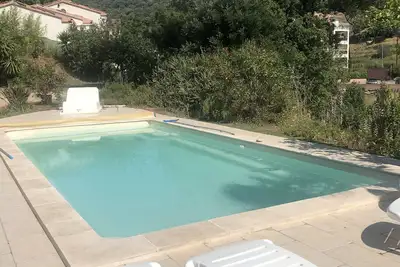 Image de Bas de villa, piscine, calme, sécurisé, Ajaccio