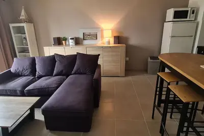 Image de Audenge zone nature bassin d'Arcachon \"Effet mer\". Appartement T2 neuf en Rdc