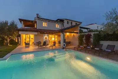 Image de 6 persons, heated pool, sea view, wifi, air conditioning, billiards, table tennis,