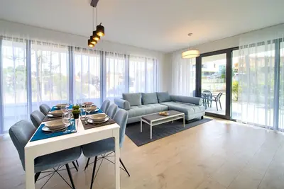 Image de Modern vacation apartment in Malinska with a covered terrace