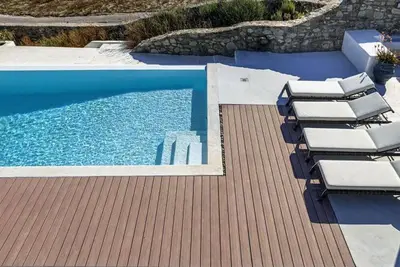 Image de Extravagant Mykonos Villa | Villa Kaloway | 4 Bedrooms | Stunning Sea Views | Kalo Livadi