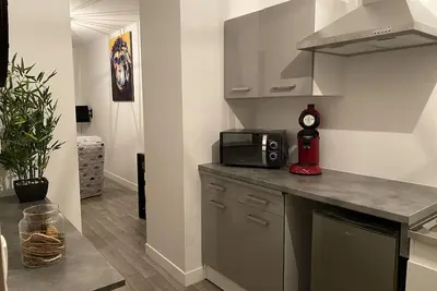 Image de Super studio en plein centre avec jardin