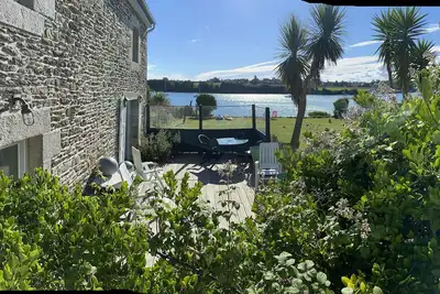 Image de maison de pêcheur, Vue Mer