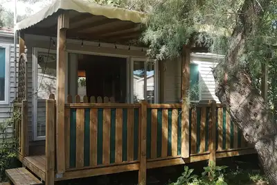 Image de Joli mobil home dans camping au calme