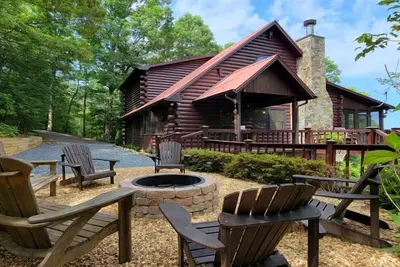 Image de My Mountain Medicine - Ev Car Charger | Mountain Views | Hot Tub | Fire Pit | Screened Porch