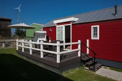Image de Résidence-de Luxe-Salle de bain privée-Patio-Schwedenhaus / MobileHome