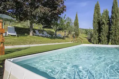 Image de Bel appartement dans une maison de vacances avec Wifi, piscine, Tv, patio et parking