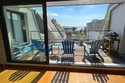 Image de Loft exceptionnel de 250m2 style atelier d'artiste à 100m des plages