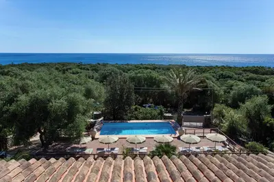 Image de Appartement de vacances \"Villa Mula 2\" avec connexion Wi-Fi, jardin et piscine partagée ; parking disponible