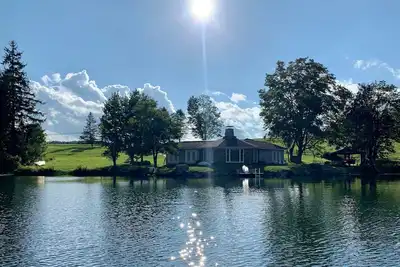Image de Private house built by our parents on a small, spring fed, private glacier lake