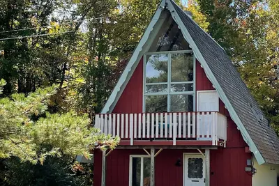 Image de Spacious A-Frame chalet, minutes to Stratton Mountain, Winhall, Vt