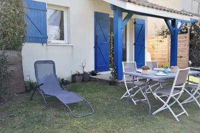 Image de Gite 3*  proche océan, jardinet, piscine Landes 590 E A 780 Euros