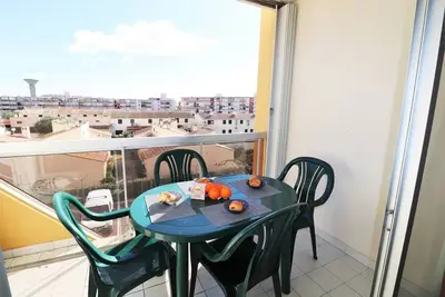 Image de Studio cabine terrasse plage à 550m et commerces à 100m