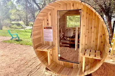 Image de Log Cabin <Sauna> Creekside Mountain Retreat