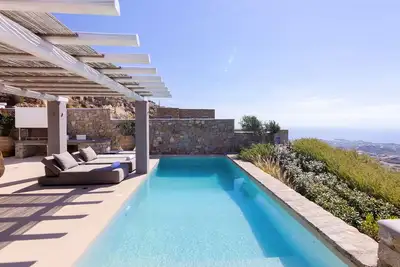 Image de Luxury Villa Violet Private Pool with Jacuzzi, Infinity Views to Aegean sea