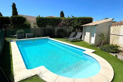 Image de Maison avec piscine privée – Le Boucanet, proche plage  et  commerces