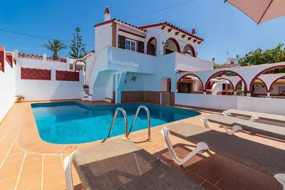 Maison de vacances \"Santa Brígida\" avec vue sur la mer, piscine, Wi-Fi, balcon, terrasse et jardin