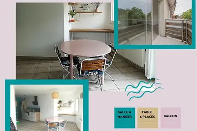 Image de T3 Lumineux Proche Ocean Et Lac _ Wifi Et Parking Gratuit