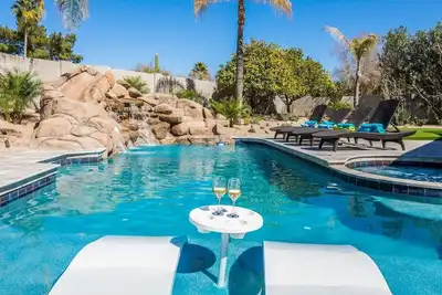 Image de Gorgeous Scottsdale Paradise | Htd Pool w/ Slide + Spa