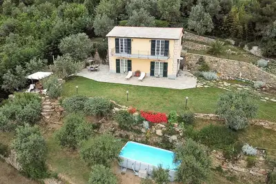 Image de Superbe maison à Pieve Ligure avec WiFi