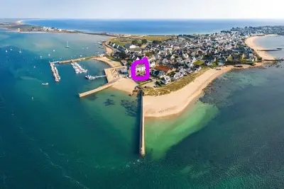 Image de Appartement en duplex sur la presqu'île de Gâvres, les pieds dans l'eau. . .