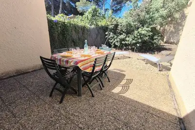 Image de Cap D'Agde Villa mitoyenne 3 pièces mezzanine 6 à 7 pers avec parking