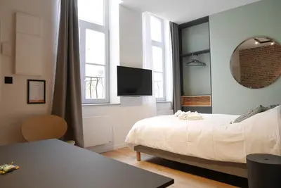 Le Sacré-Coeur, studio équipé pour court séjour