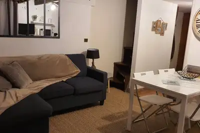 Image de duplex cocooning de 30m avec vue imprenable sur le lac