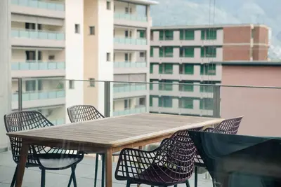 Image de Casa Solduno est un bel appartement de 128 mètres carrés, élégant et moderne, si