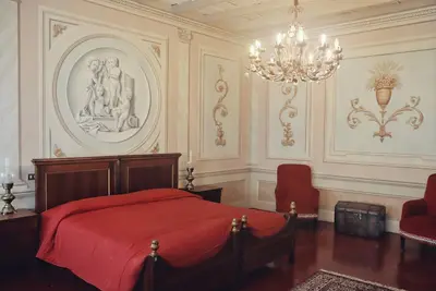 Image de maison d'époque à côté de Bergame