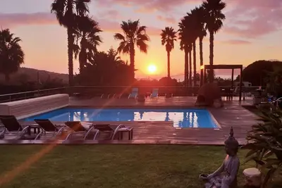 Image de Porticcio : 60m² dans domaine avec magnifique vue mer piscine chauffée au calme