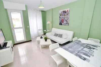 Image de Apartamento con piscina  en la playa - La Arena 4501