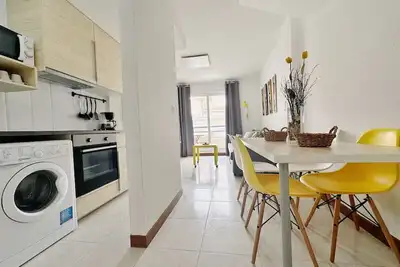 Image de Junto a la playa, coqueto con piscina y tenis - La Arena 4509