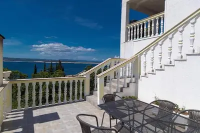 Appartement de vacances avec vue sur la mer et air conditionné