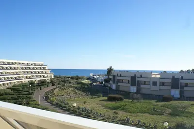 Image de Appartement Climatisé 4 Pers, Parking, Terrasse, Cap d'Agde