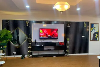 Image de 👌Waterview 3br Apartment W/Free Parking WiFi Netflix Swimming Pool 65 Smart Tv