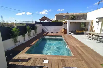 Image de Villa avec piscine situé dans un domaine en copropriété aux portes de Béziers
