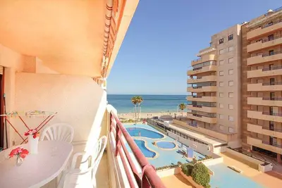 Image de Front line beach flat - Topacio