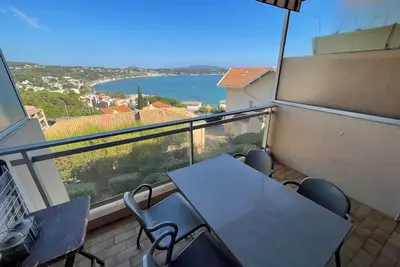 Image de Appartement 1 chambre, terrasse vue mer, parking