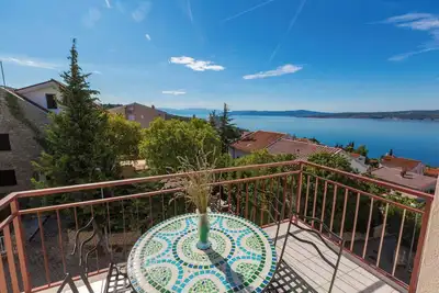 Image de Appartement de vacances avec vue sur la mer et air conditionné