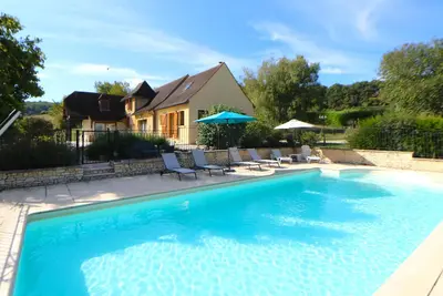 Image de Attractive holiday home  with private gated pool, large enclosed garden & views