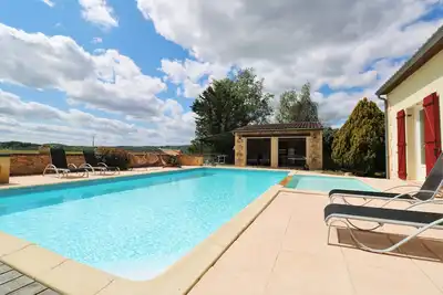 Image de Superbe maison de vacances avec piscine privée/grand jardin, proche rivière