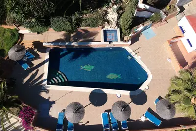 Image de Bungalow, vue sur mer pour 4 à 6 personnes. Deux chambre