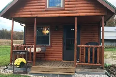 Image de Log Cabin in Farm Country in Portage County